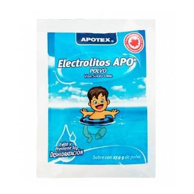 Electrolitos APO Polvo Sobre con 27.9 g sabor natural (Vida Suero Oral)