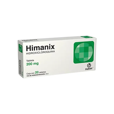 Himanix 200 mg con 20 tabletas (Hidroxicloroquina)