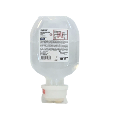 Kabizol 500 mg/100 mL solución inyectable frasco con 100 mL (Metronidazol)